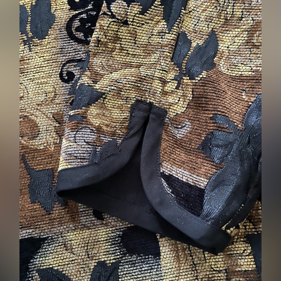 Vintage Koret reversible tapestry jacket with grape leaves - Size 18 - Picture 6 of 13